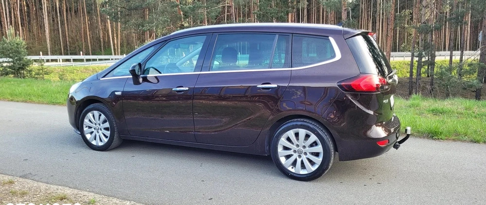 Opel Zafira cena 28900 przebieg: 260000, rok produkcji 2013 z Dęblin małe 352